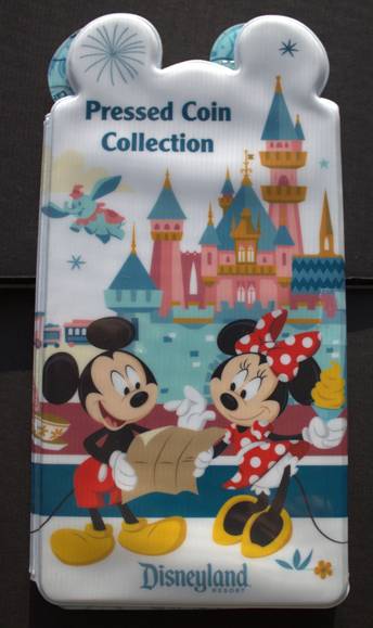 2022 Walt Disney World 50th Anniversary Mickey & Friends Pressed Penny Coin  Book